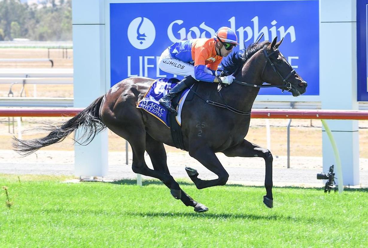 SURF'S UP FOR GOLD COAST BELLE
